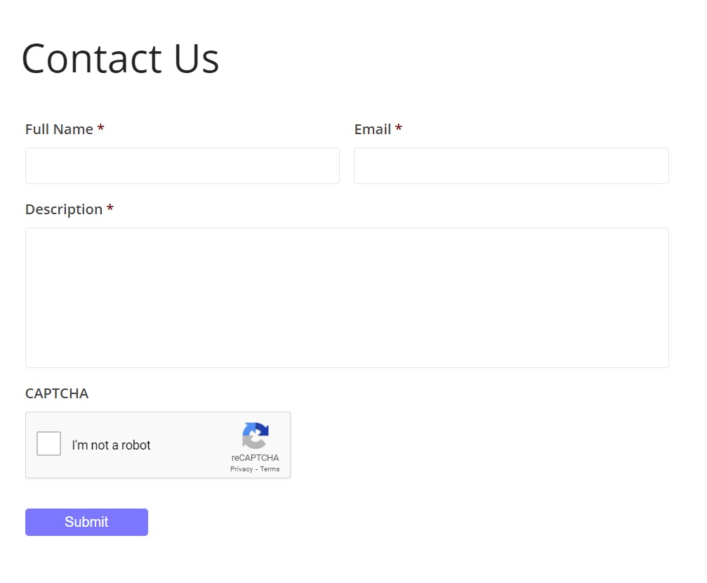 implement contact form 7 